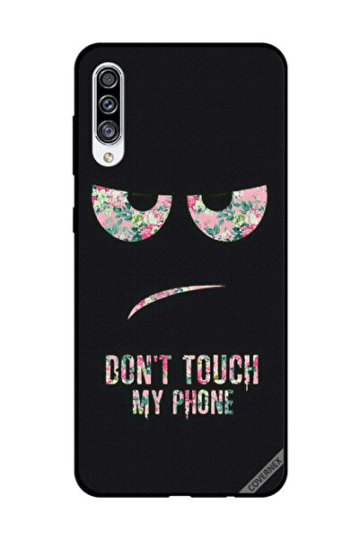 Covernex غطاء حماية لهاتف سامسونج جالاكسي A30s - لا تلمس هاتفي - زهري