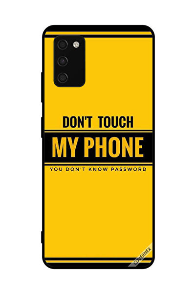 Covernex غطاء حماية لهاتف سامسونج جالاكسي A03s 4G لا تلمس هاتفي، أنت لا تعرف ...