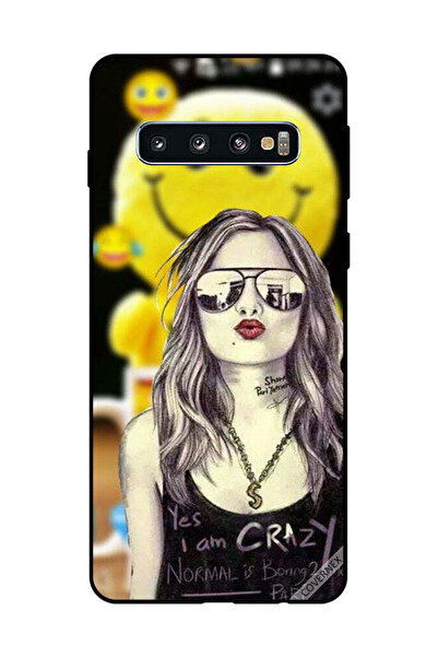 Covernex غطاء حماية لهاتف سامسونج جالاكسي S10 نعم أنا مجنون، العادي ممل