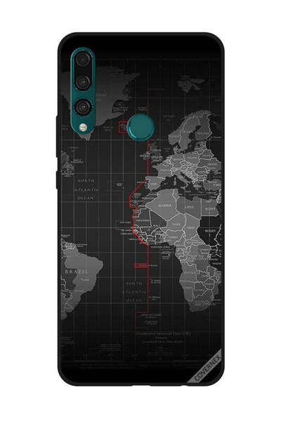 Covernex غطاء حماية لهاتف هواوي Y9 Prime 2019 بطبعة حدود المحيط