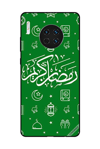 Covernex غطاء حماية لهاتف هواوي ميت 30 - رمضان كريم - أخضر