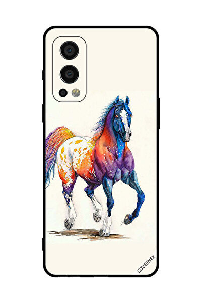 Covernex غطاء حماية لهاتف OnePlus Nord 2 5G - حصان ملون
