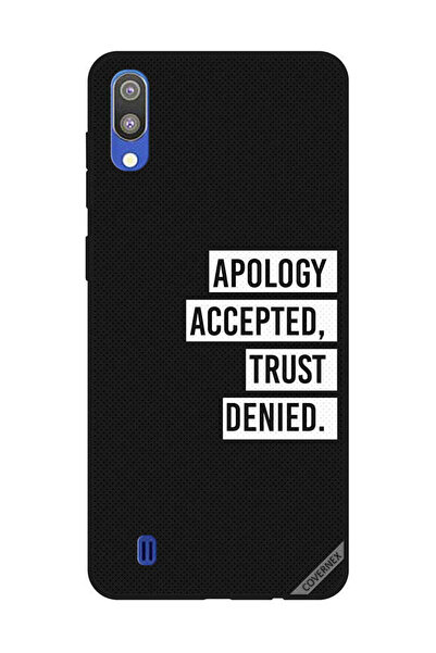 Covernex غطاء حماية لهاتف سامسونج جالاكسي M10، اعتذار مقبول، ثقة مخلصة