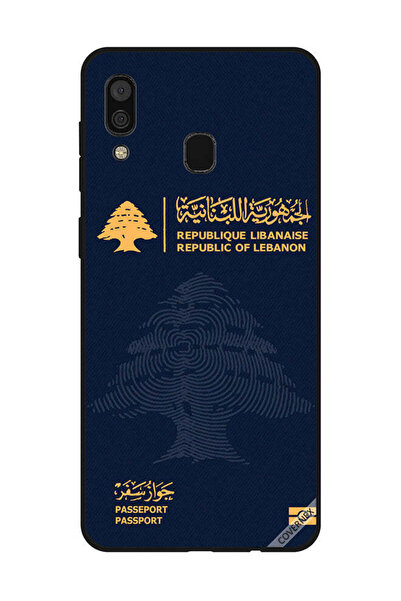 Covernex غطاء حماية لهاتف سامسونج جالاكسي A30 جواز سفر لبناني