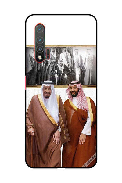 Covernex غطاء حماية لهاتف هواوي نوفا 6 5G الملك سلمان ومحمد بن سلمان يتحدثان ...