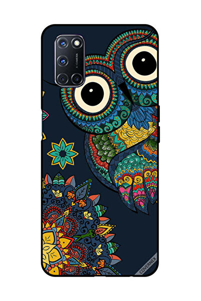 Covernex غطاء حماية لهاتف OPPO A52/A72/A92 بتصميم بومة زهرية