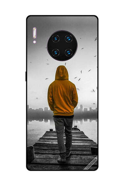Covernex غطاء حماية لهاتف هواوي ميت 30 برو - فتى حزين يمشي