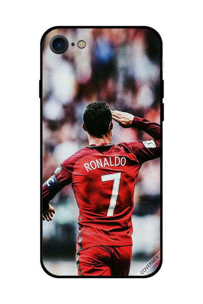 Covernex غطاء حماية لهاتف iPhone SE 2020 - تحية رونالدو للجمهور