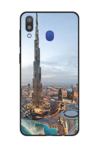 Covernex غطاء حماية لهاتف سامسونج جالاكسي M20 منظر جميل لوسط مدينة دبي