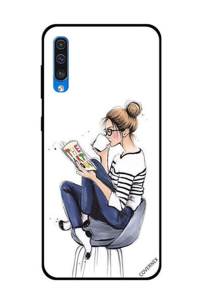 Covernex غطاء حماية لهاتف سامسونج جالكسي A50 جاهز للكتاب الفني