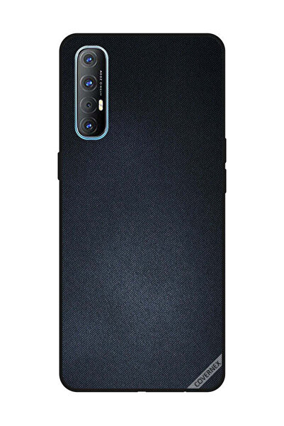 Covernex غطاء حماية لهاتف OPPO Reno 3 Pro بنقشة جينز سوداء