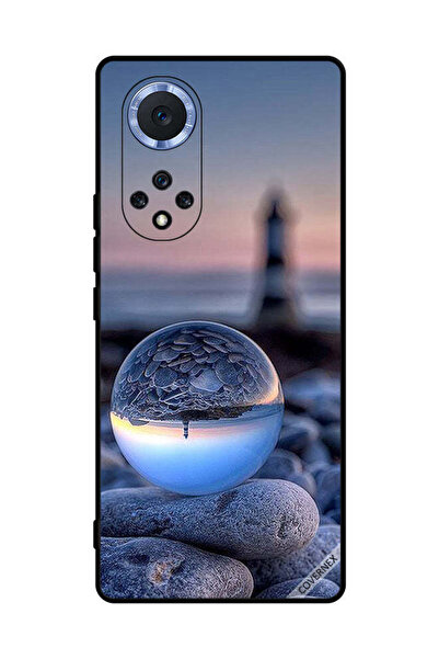 Covernex غطاء حماية لهاتف هواوي نوفا 9 برو، تصوير رائع للطبيعة في زجاج دائري