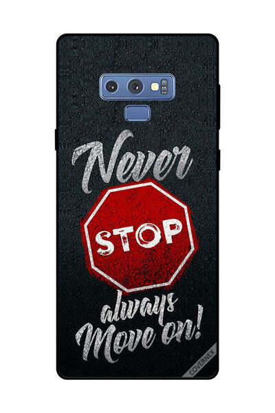 Covernex غطاء حماية لهاتف سامسونج جالكسي نوت 9، لا تتوقف أبدًا، تحرك دائمًا