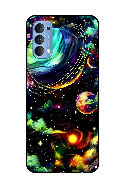 Covernex غطاء حماية لهاتف OPPO Reno 4 4G - نباتات زحل