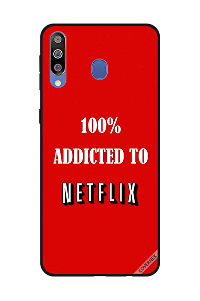 Covernex غطاء حماية لهاتف سامسونج جالكسي M30 مدمن على نتفليكس بنسبة 100%