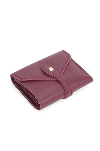 Av A Dos Mini Women's Wallet with Hand Wrist Strap Cash Coin Compartment Wallet with Leaflet