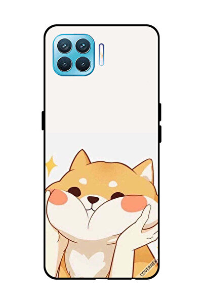 Covernex غطاء حماية لهاتف OPPO F17 Pro مع صورة قطة محبة أثناء حملها بعيدًا عن الشيكات