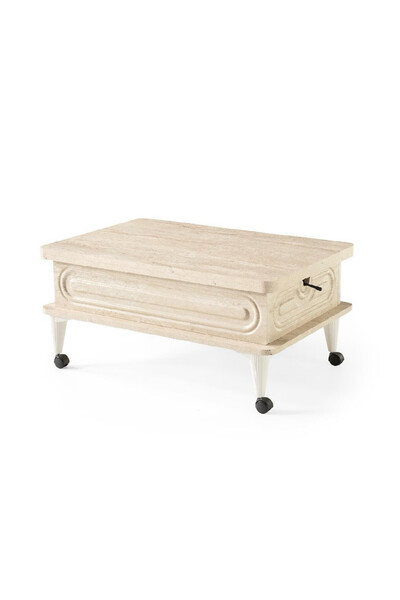 OnurEvimde Akıllı Sehpa Sihirli Sehpa Tekerlekli Orta Sehpa Açılabilir Sehpa ...