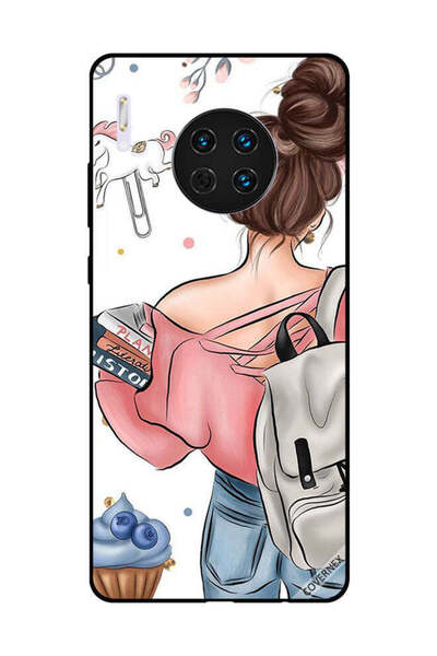 Covernex غطاء حماية لهاتف هواوي ميت 30 كتب في متناول اليد خطة متعلمة وتاريخية