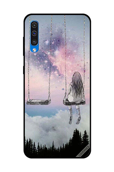 Covernex غطاء حماية لهاتف سامسونج جالاكسي A50 - فتاة حزينة وحيدة