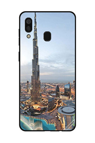 Covernex غطاء حماية لهاتف سامسونج جالاكسي A30 - منظر جميل لوسط مدينة دبي
