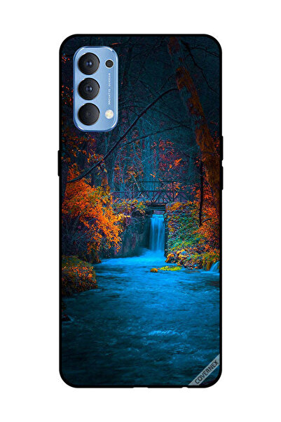 Covernex غطاء حماية لهاتف OPPO Reno 4 4G - شلال أزرق