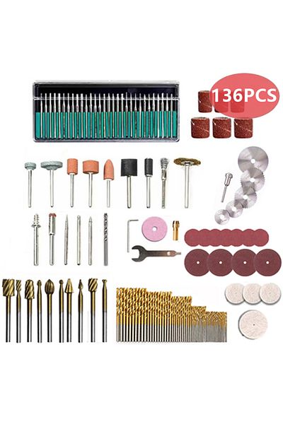 Choice FC-136PCS 147/262 PCS/lot Power Tools Dremel Rotary Tool Accessory Set Fits for Dremel mini Drill Gr