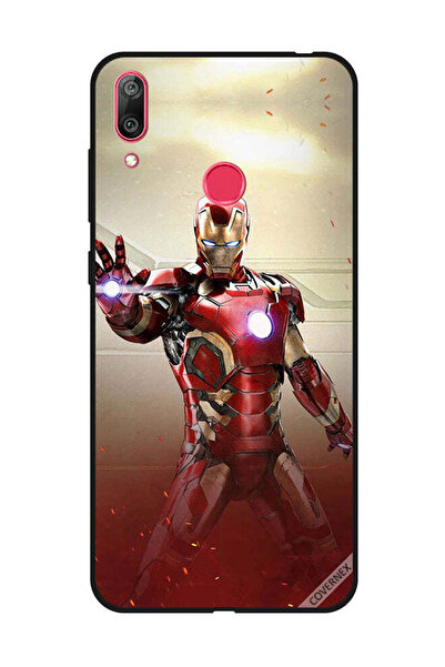 Covernex غطاء حماية لهاتف هواوي Y7 برايم 2019 - Iron Man Defense