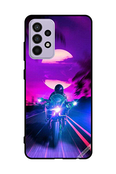 Covernex غطاء حماية لهاتف سامسونج جالاكسي A52s 5G راكب الدراجة النارية يترك ا...