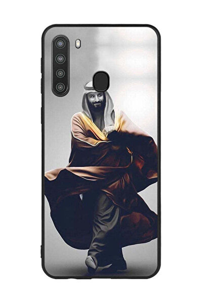 Covernex غطاء حماية لهاتف سامسونج جالكسي A21 محمد بن سلمان يمشي
