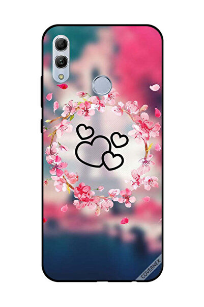 Covernex غطاء حماية لهاتف Honor 10 Lite بقلوب سوداء