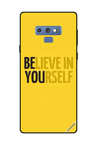 Covernex غطاء حماية لهاتف سامسونج جالكسي نوت 9 - ثق بنفسك - أصفر