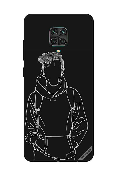 Covernex غطاء حماية لهاتف شاومي ريدمي نوت 9S/9 برو، رسم جاكت بوي