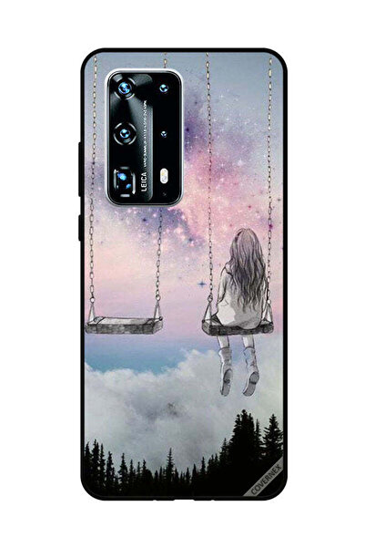 Covernex غطاء حماية لهاتف هواوي بي 40 برو بلس فتاة حزينة وحيدة