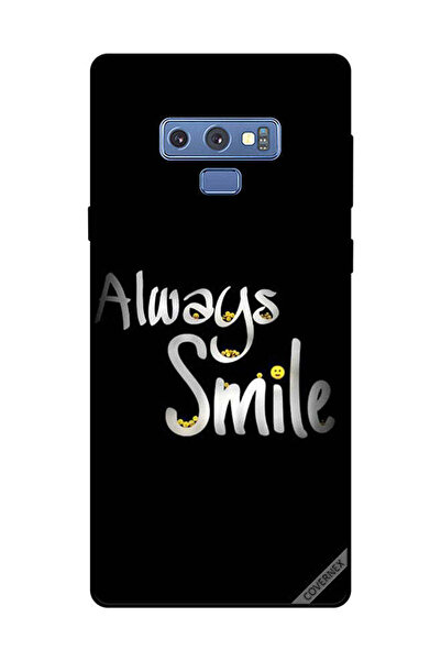 Covernex غطاء حماية لهاتف سامسونج جالكسي نوت 9 - ابتسم دائمًا