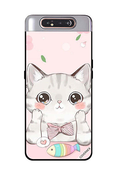 Covernex غطاء حماية لهاتف سامسونج جالاكسي A80 - سمكة القط