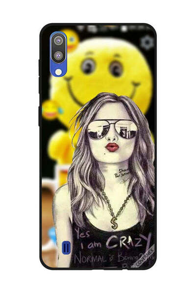 Covernex غطاء حماية لهاتف سامسونج جالاكسي M10 نعم أنا مجنون، العادي ممل