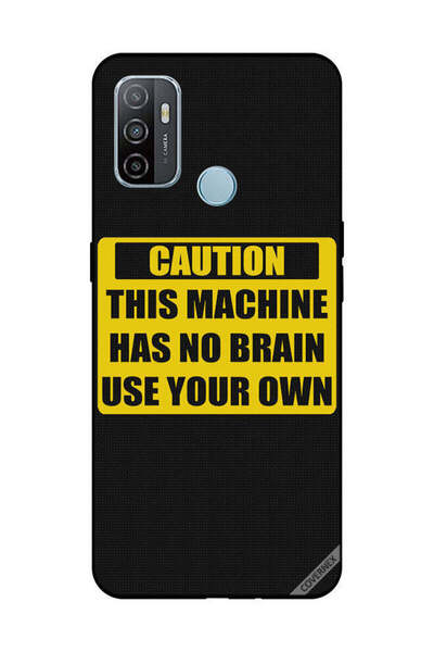 Covernex غطاء حماية لهاتف OPPO A53/A53S تحذير: هذا الجهاز لا يحتوي على دماغ