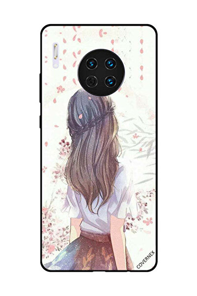 Covernex غطاء حماية لهاتف هواوي ميت 30 - فتاة لطيفة في تفكير عميق