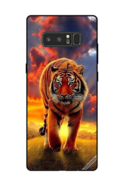 Covernex غطاء حماية لهاتف سامسونج جالاكسي نوت 8 - جلد فهد