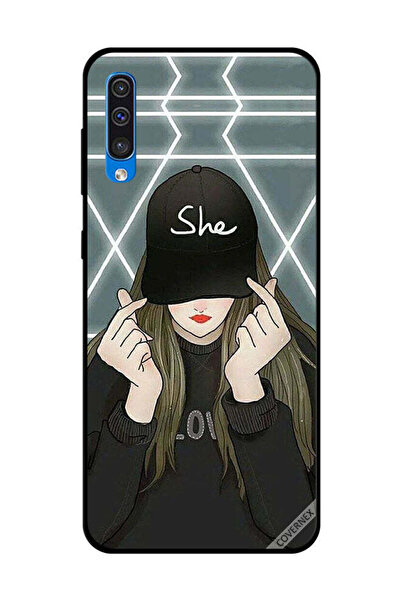 Covernex غطاء حماية لهاتف سامسونج جالكسي A50 مع غطاء للرأس