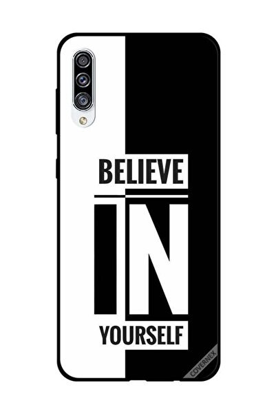 Covernex غطاء حماية لهاتف سامسونج جالكسي A30s - ثق بنفسك - أسود وأبيض