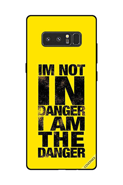 Covernex غطاء حماية لهاتف سامسونج جالكسي نوت 8 أنا لست في خطر أنا الخطر