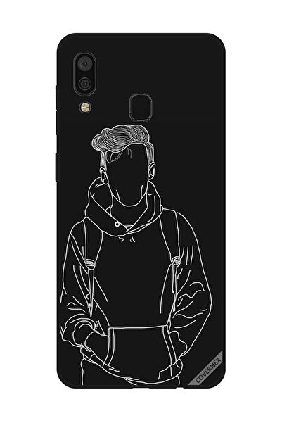 Covernex غطاء حماية لهاتف سامسونج جالاكسي A30 رسم جاكت بوي