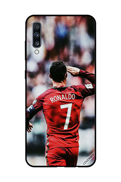 Covernex غطاء حماية لهاتف سامسونج جالاكسي A70 - تحية رونالدو للجمهور