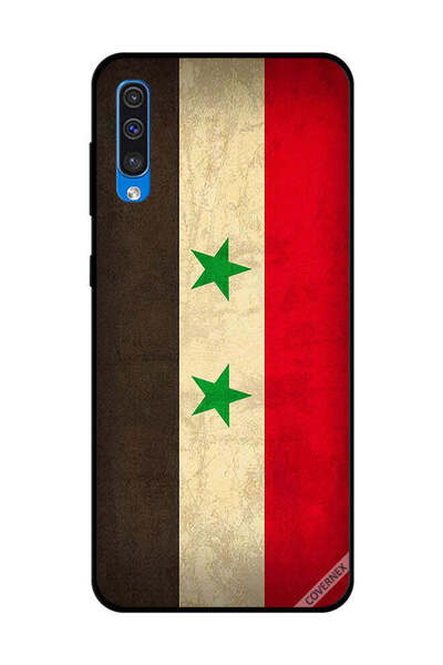 Covernex غطاء حماية لهاتف سامسونج جالاكسي A50 علم سوريا