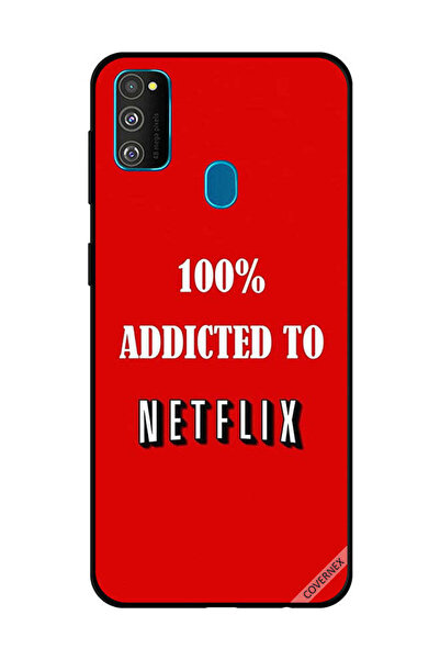 Covernex غطاء حماية لهاتف سامسونج جالكسي M30s مدمن على نتفليكس بنسبة 100%