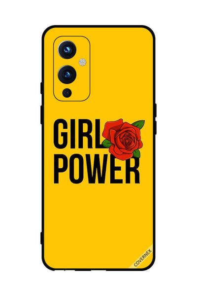 Covernex غطاء حماية لهاتف OnePlus 9 - لون أصفر باور جيرل