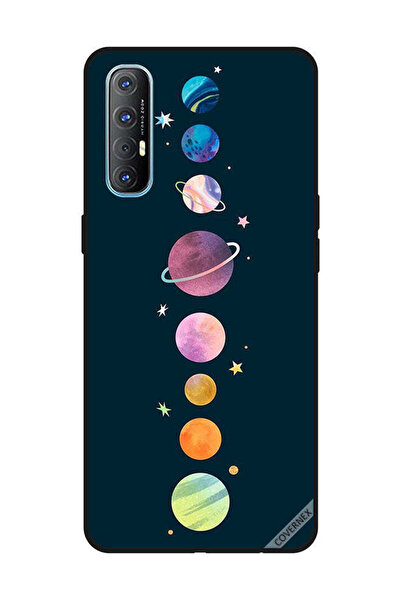Covernex غطاء حماية لهاتف OPPO Reno 3 Pro - الفضاء والنجوم