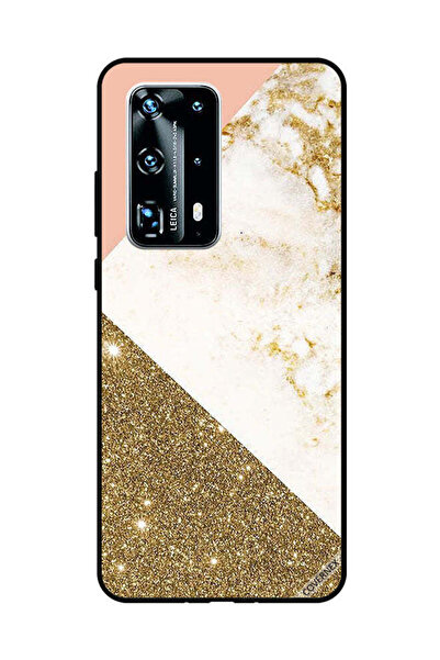 Covernex غطاء حماية لهاتف هواوي بي 40 برو بلس بنمط لامع ذهبي وغير لامع